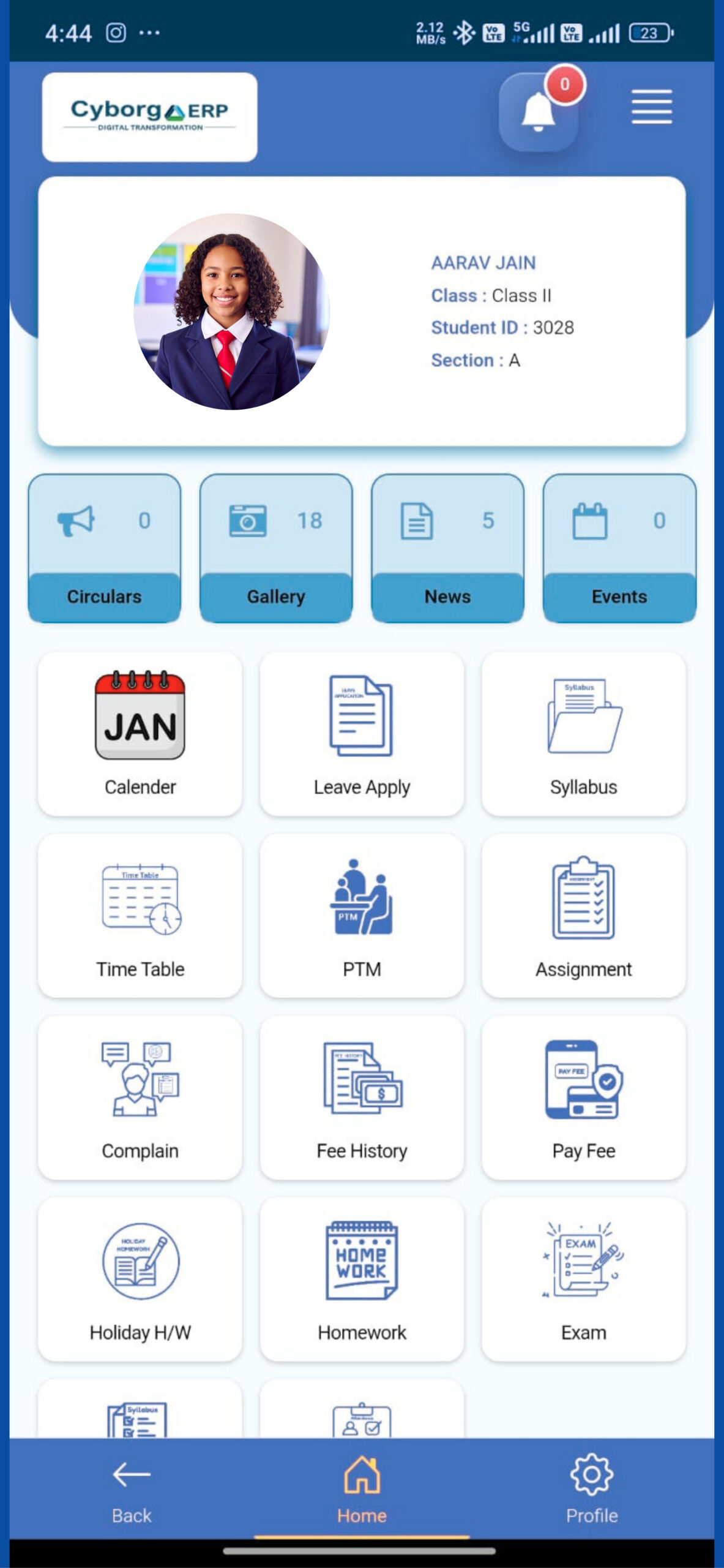 App Screen